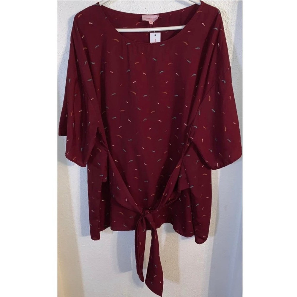 Tie Front Blouse